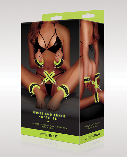 WhipSmart Glow in the Dark Wrist & Ankle Hogtie Set