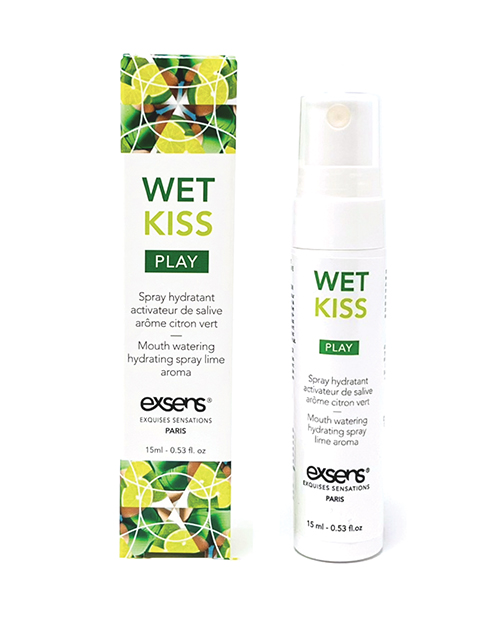 Exsens Wet Kiss Moisturizing Saliva Spray - Lime