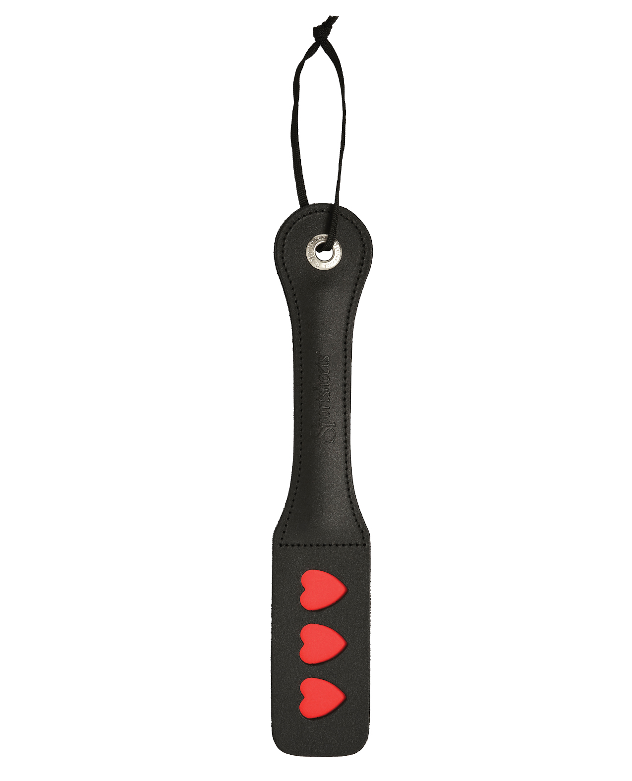 Sportsheets 12" Leather Heart Impression Paddle