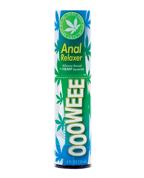 Ooowee Anal Relaxing Lubricant with Hemp Seed Oil - .5 oz