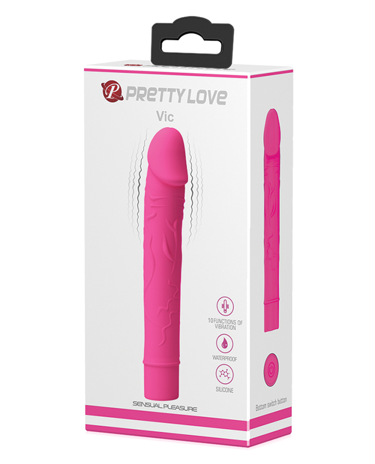 Pretty Love Vic G-Spot Vibrating Dildo