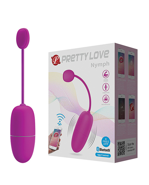 Pretty Love Nymph App-Enabled Vibrating Egg