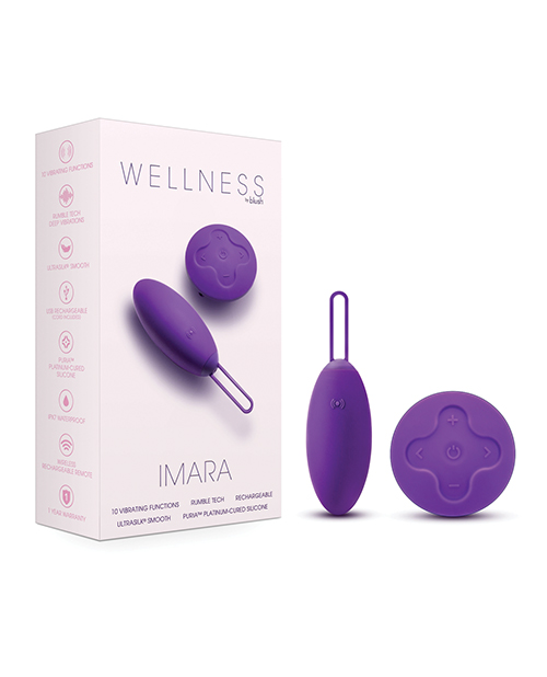 Blush Wellness Imara Vibrating Egg with Remote