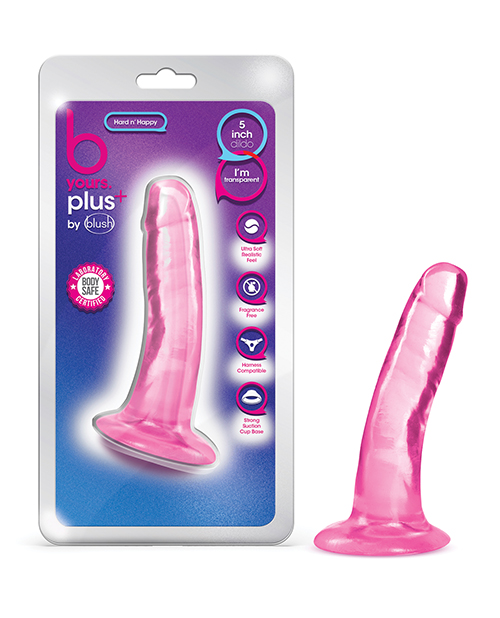 Blush B Yours Plus 5" Hard n' Happy Dildo
