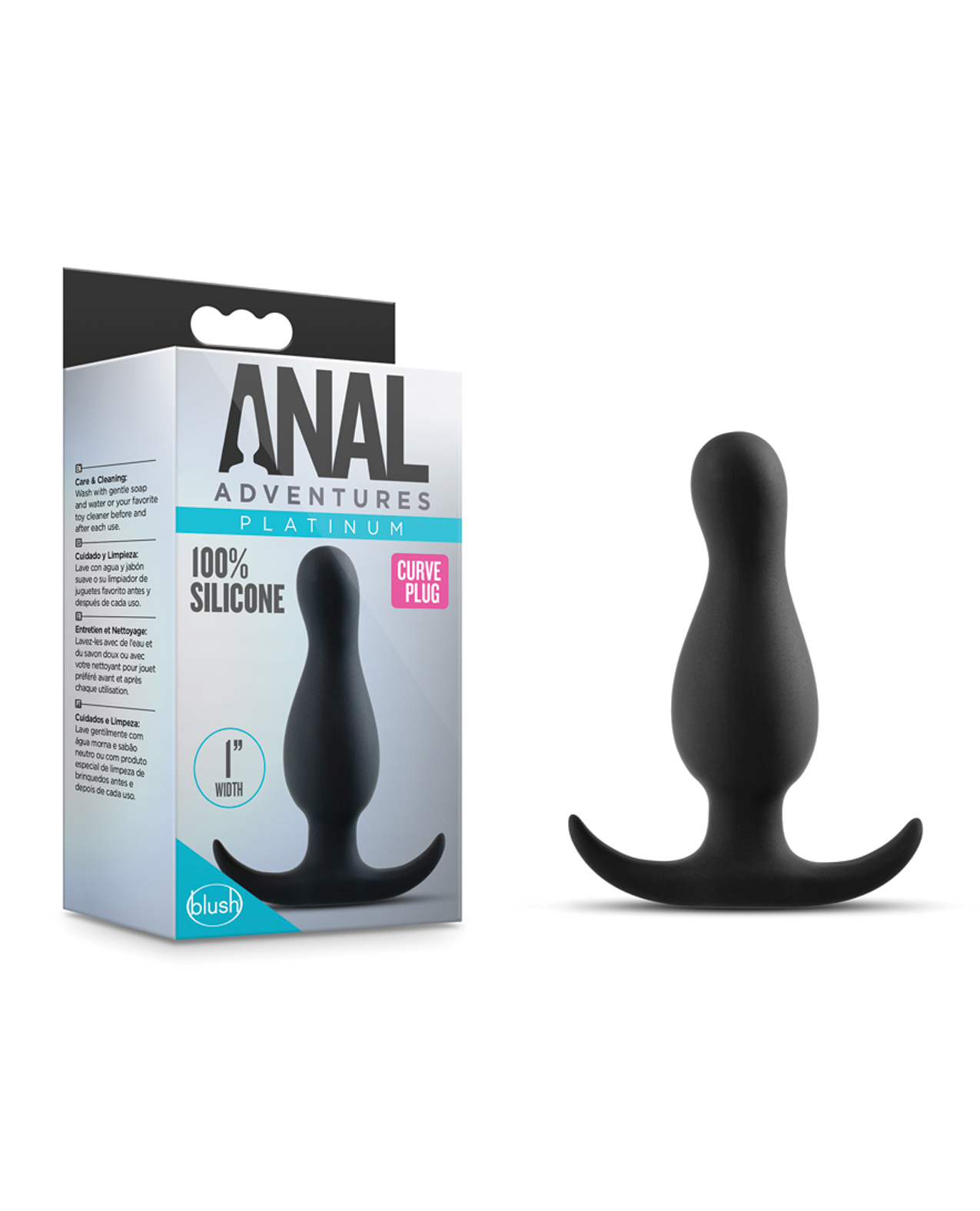 Blush Anal Adventures Curve Plug
