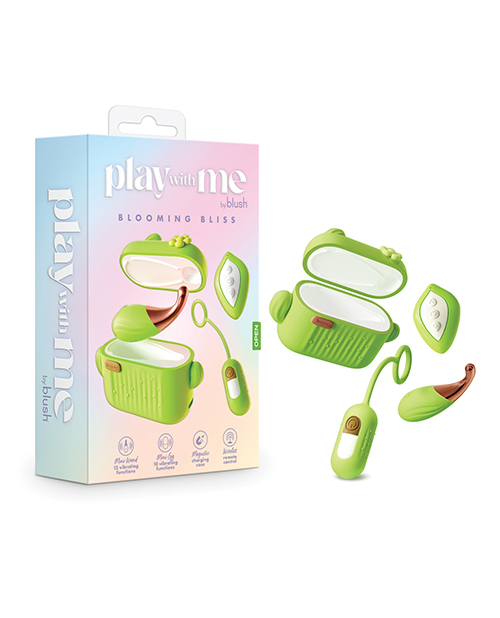 Blush Play With Me Blooming Bliss Remote Controlled Vibrating Kit