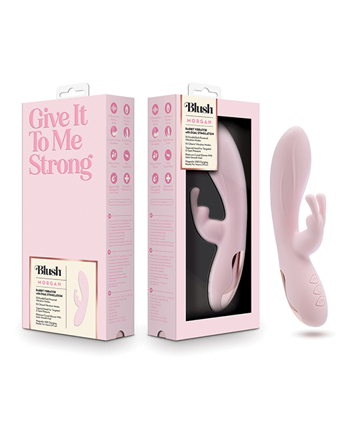 Blush Morgan Rabbit Vibrator