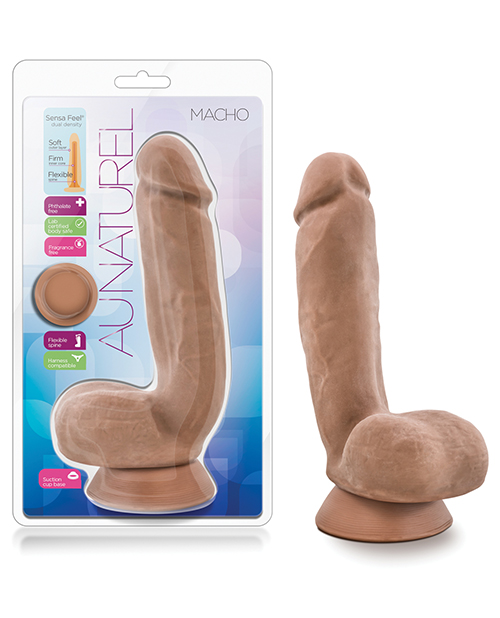 Blush Au Naturel Macho Dong with Suction Cup