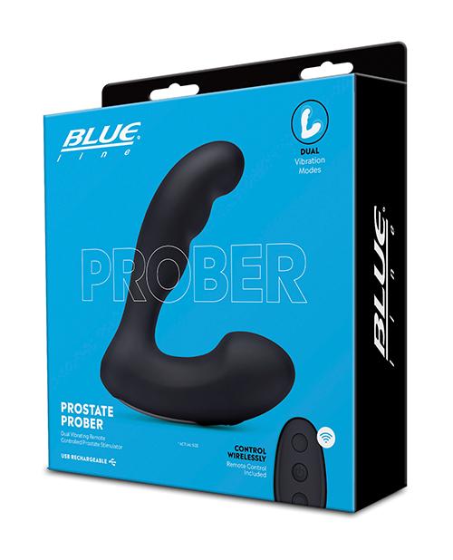 Blue Line Vibrating Prostate Prober with Remote