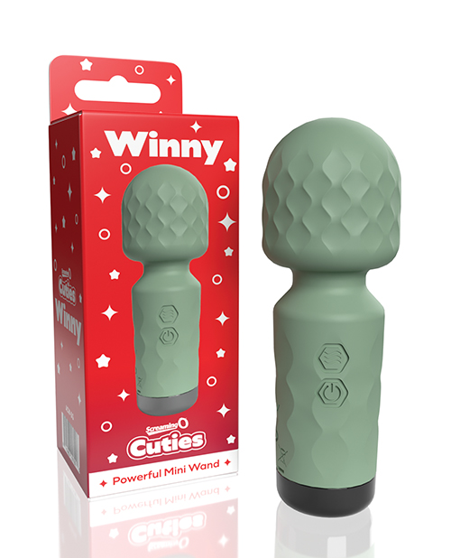 Screaming O Cuties Winny Vibrating Mini Wand - Sage