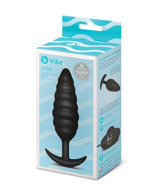 b-Vibe Twist Texture Plug