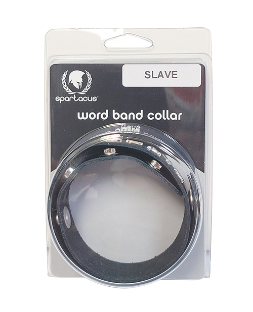 Spartacus SLAVE Leather Collar