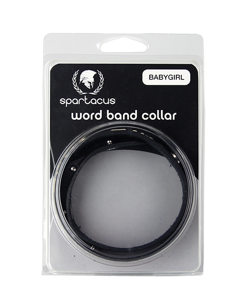 Spartacus BABYGIRL Leather Collar