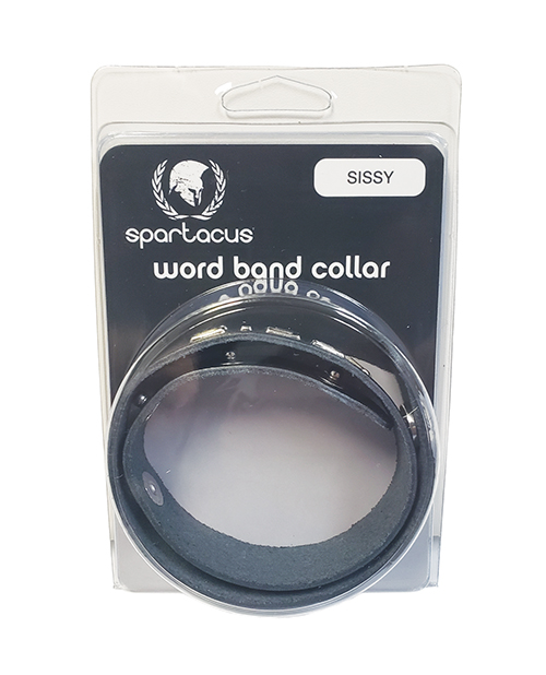 Spartacus SISSY Leather Collar
