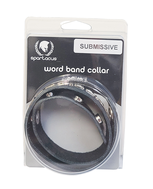 Spartacus SUBMISSIVE Leather Collar