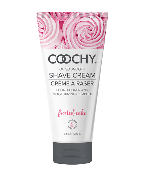 COOCHY Shave Cream - 0.5 oz Frosted Cake
