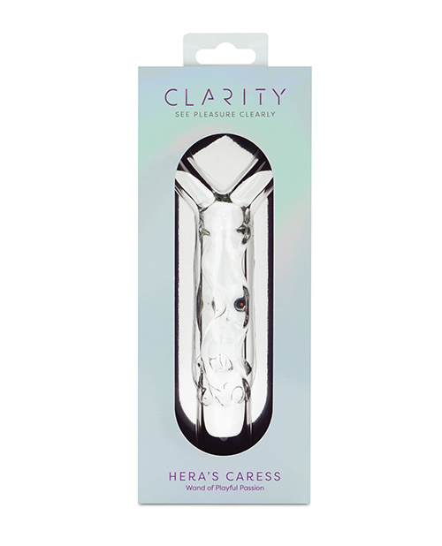 Clarity Glass Dildo - Hera's Caress