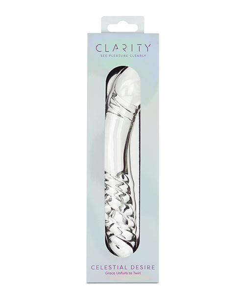 Clarity Glass Dildo - Celestial Desire