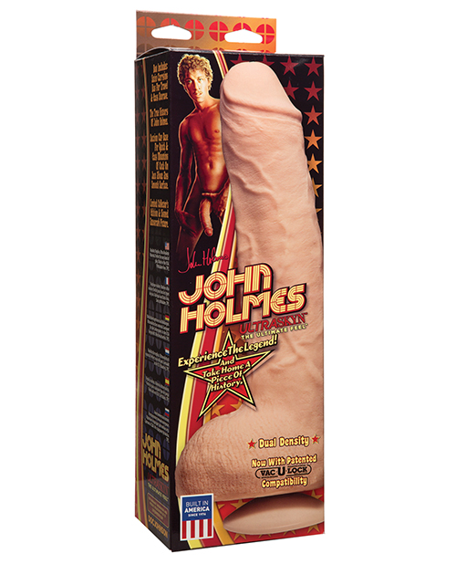 John Holmes Ultraskyn Realistic with Removable Vac-U-Lock Suction Cup