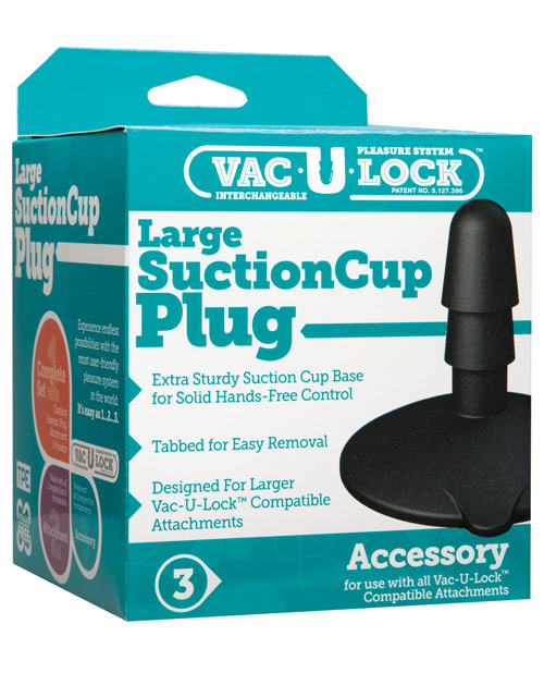 Vac-U-Lock Large Suction Cup Plug