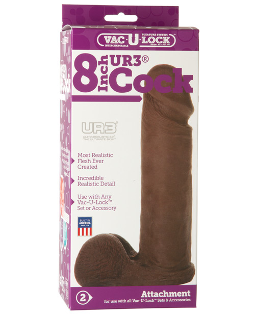 Vac-U-Lock 8" ULTRASKYN Cock Attch.