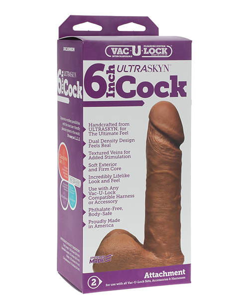 Vac-U-Lock 6" ULTRASKYN Cock Attch.