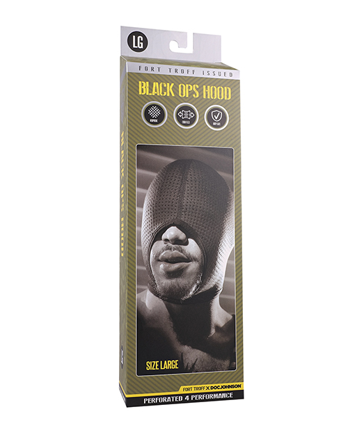 Fort Troff Black Ops Hood - Large,