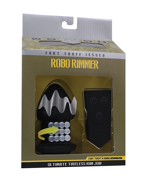 Fort Troff Robo Rimmer Vibrating Anal Plug with Remote Control