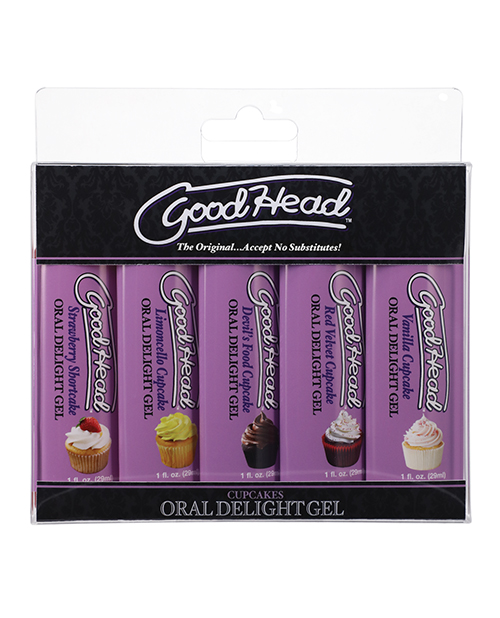 GoodHead Cupcake Oral Delight Gel - Asst. Flavors