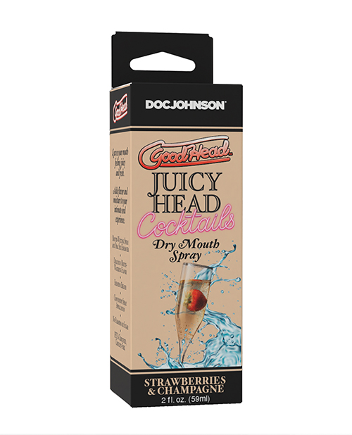 GoodHead Juicy Head Cocktails Dry Mouth Spray - Strawberries &