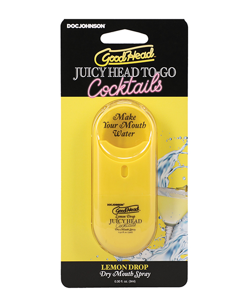 GoodHead Juicy Head Cocktails Dry Mouth Spray To-Go - Lemon Drop