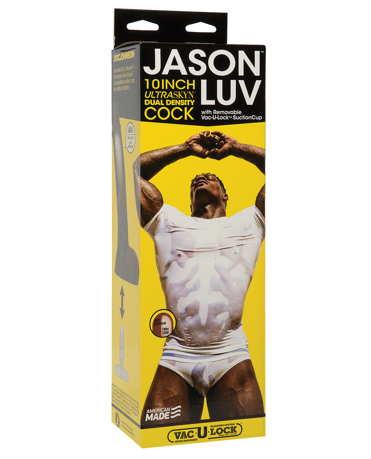 Signature Cocks ULTRASKYN 10" Cock with Removable Vac-U-Lock Suction Cup - Jason Luv