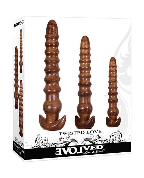 Evolved Twisted Love 3 pc Plug Set