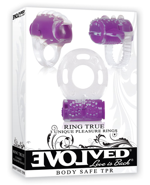 Evolved Ring True Unique Pleasure Rings Kit
