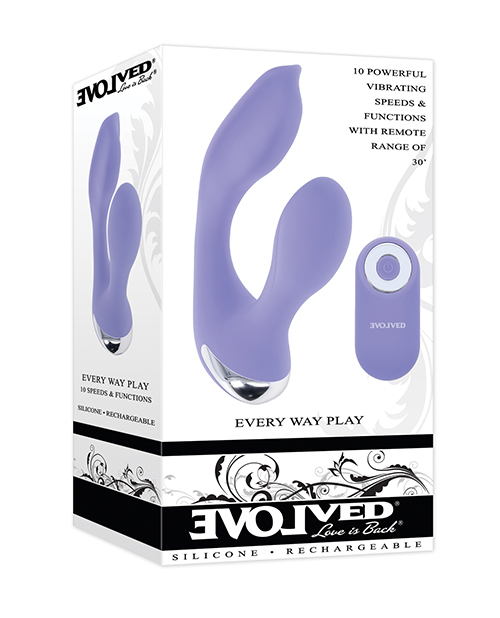 Evolved Every Way Play Remote Controlled Rabbit Vibrator