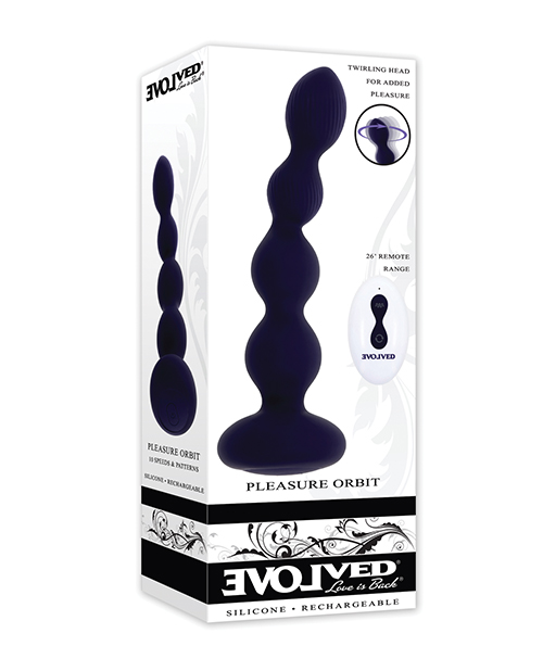 Evolved Pleasure Orbit Remote Controlled Anal Vibe