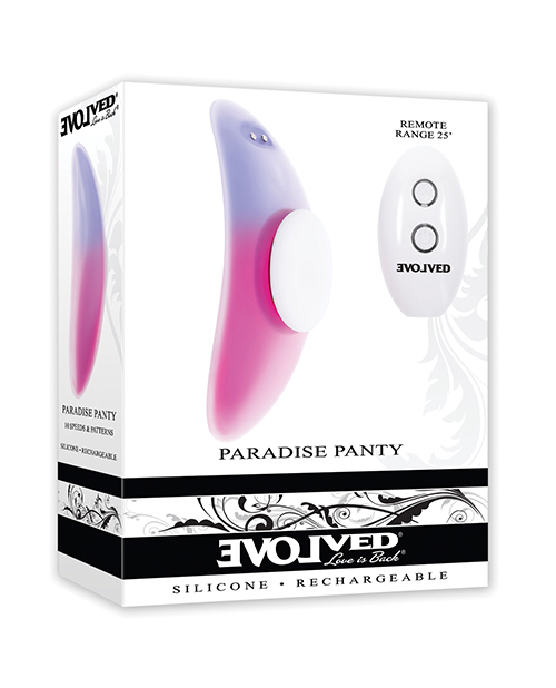 Evolved Paradise Panty Curved Panty Vibe with Remote Control