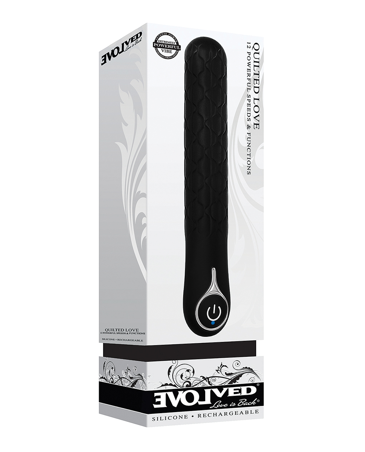 Evolved Quilted Love Rechargeable Vibrator