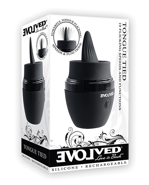 Evolved Tongue Tied Flicking Massager
