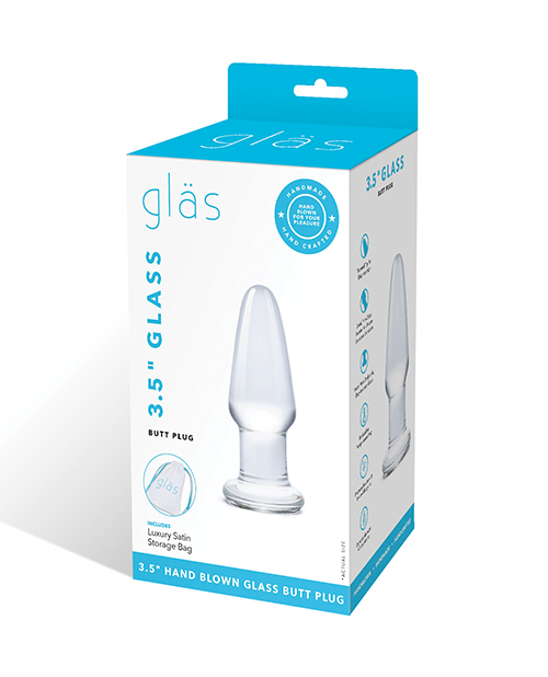 Glas 3.5" Butt Plug