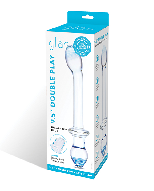 Glas 9.5" Double Play Dual Ended Dildo