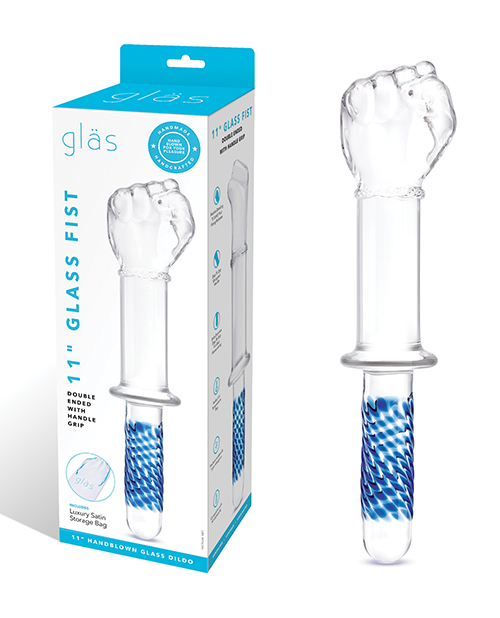 Glas 11" Fist Double Ended with Handle Grip