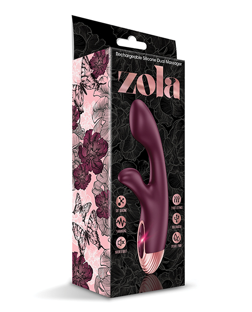 Zola Rechargeable Silicone Dual Massager
