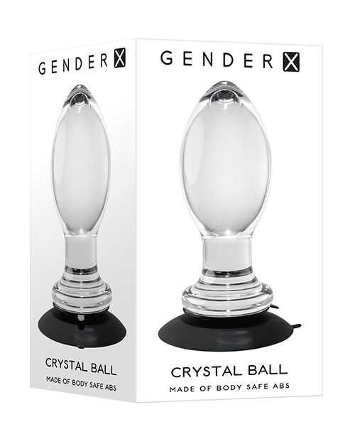 Gender X Crystal Ball Plug with Suction Cup
