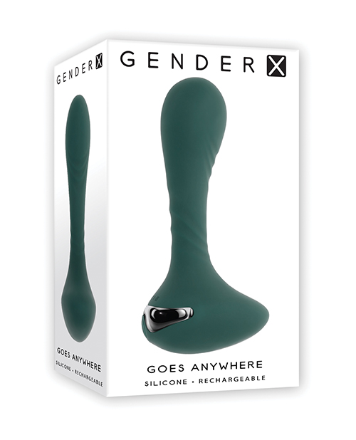 Gender X Goes Anywhere Vibrating Silicone Plug