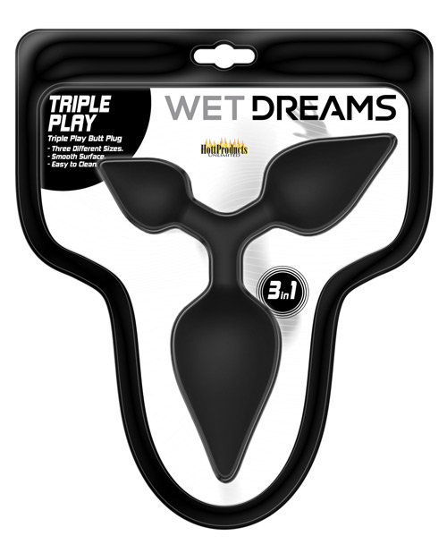 Wet Dreams Triple Play Anal Plug