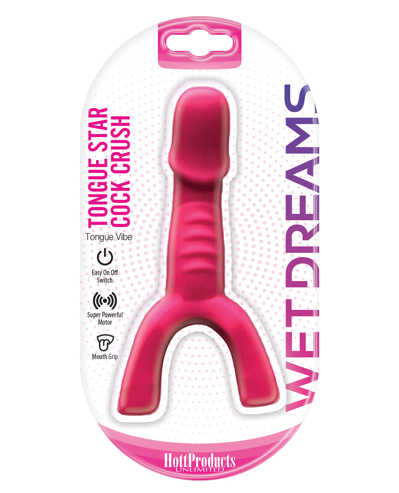 Wet Dreams Tongue Star Cock Crush Vibe