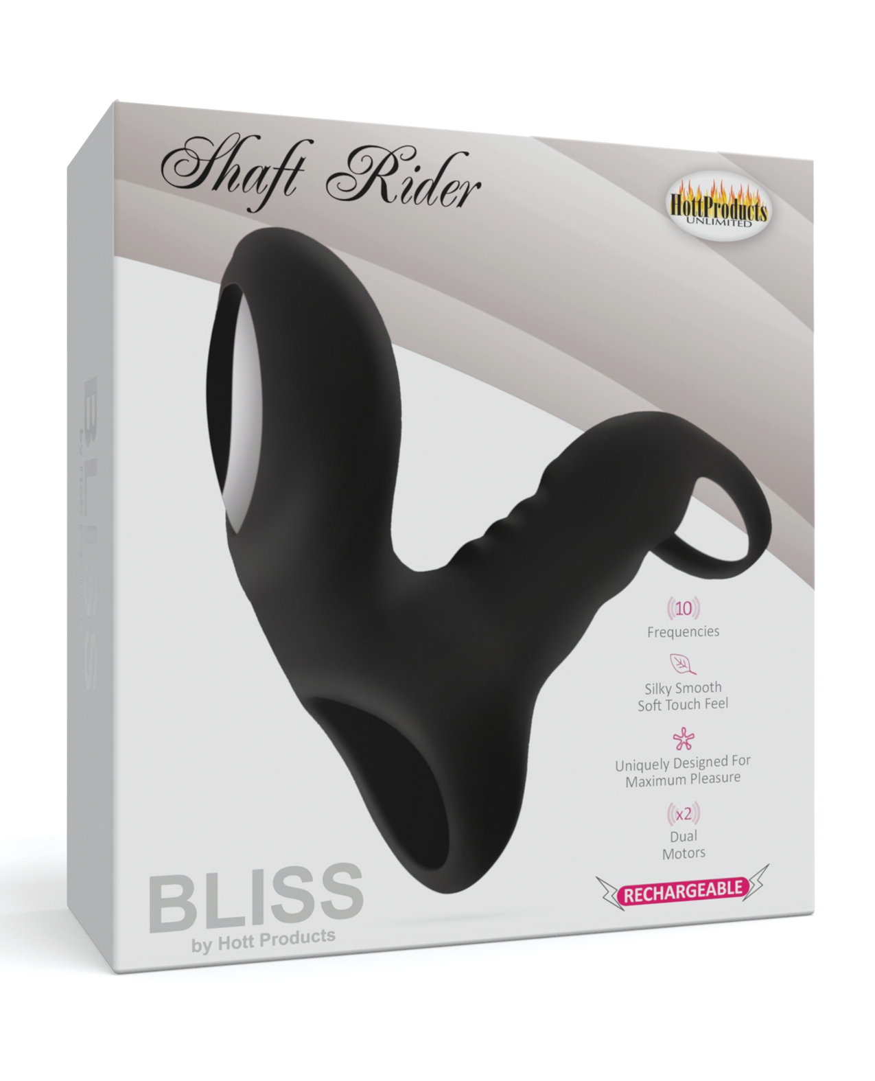 Bliss Shaft Rider Vibrating Cock Ring Sleeve