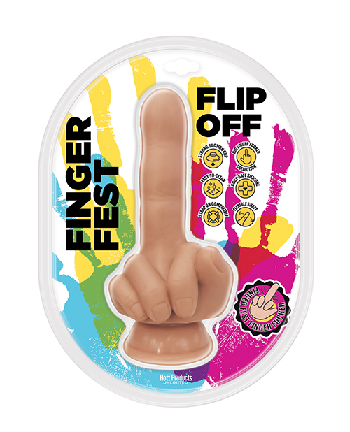 Finger Fest Flip Off Dildo