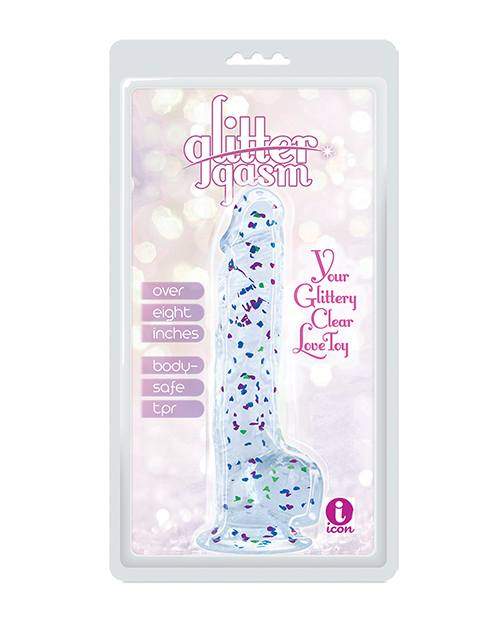 Glittergasm 8.5" Ballsy Dildo